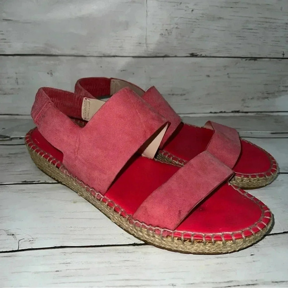 Cole Haan Cloudfeel Espadrille Sandals Flats Women’s 8.5B Pink - Picture 3 of 7